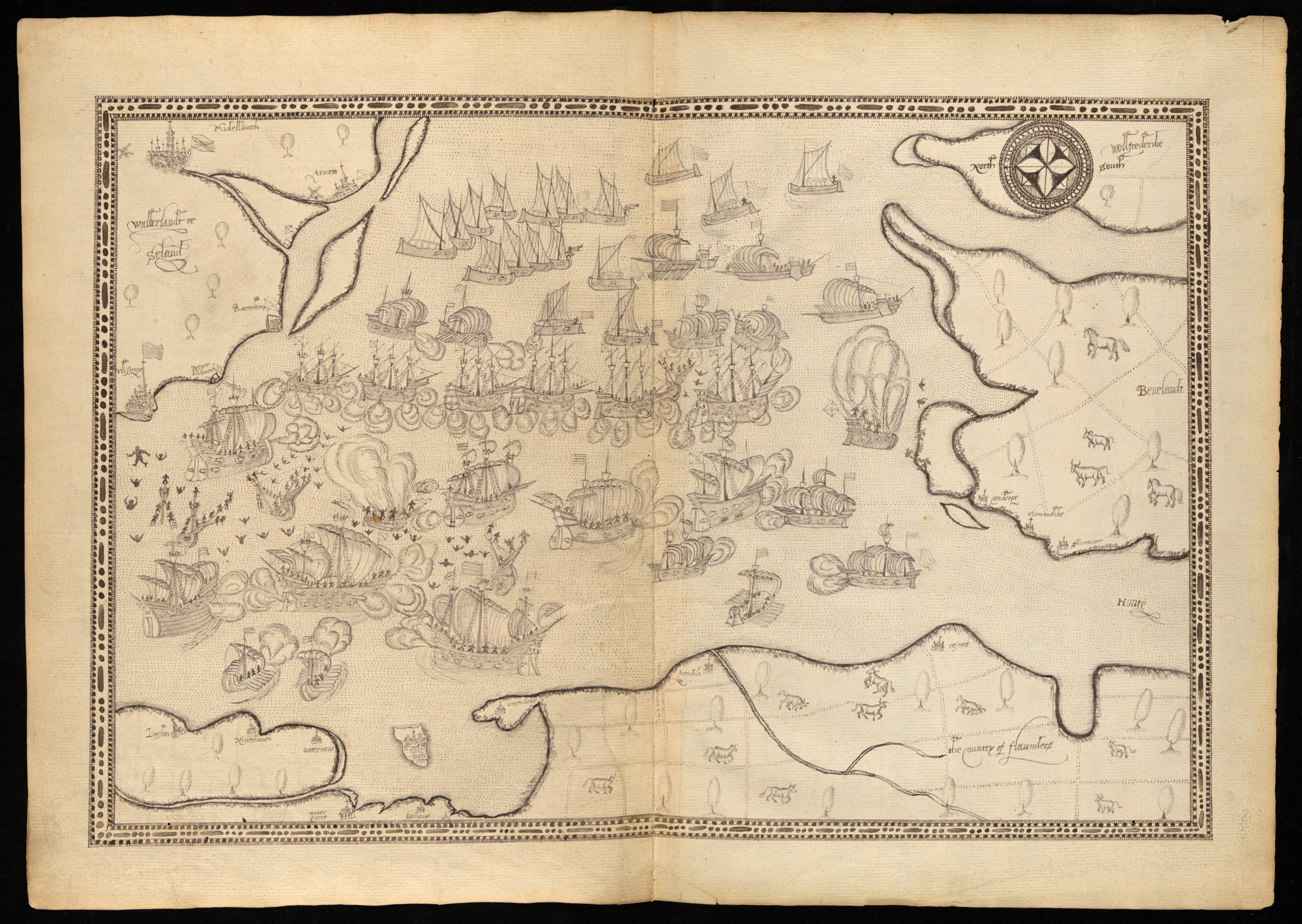 Folio 23v - 24r - Rammekens